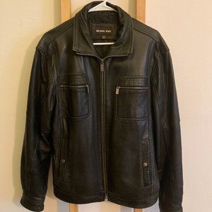 Genuine  Black Leather Jacket